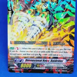 Dimensional Robo, Daidriller BT13/030EN Rare Cardfight Vanguard Bushiroad Card - Image 4