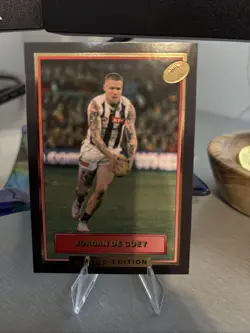 2026 AFL Select Footy Stars Rewind Limited Edition Jordan De Goey Collingwood - Image 1