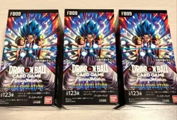 Dragon Ball Super Card Game Fusion World DUAL EVOLUTION Booster pack Box x3 FB09 - Image 1