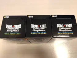 Dragon Ball Super Card Game Fusion World DUAL EVOLUTION Booster pack Box x3 FB09 - Image 2