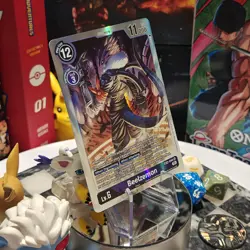 Beelzemon EX2-044 Digital Hazard (SR) Digimon Card - Image 3