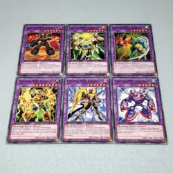Yu-Gi-Oh GX Jaden Yuki 50 Card Deck Elemental HERO Flame Wingman F + Extra Bonus - Image 1