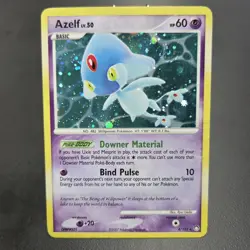 Azelf 4/123 Holo SWIRL - Mysterious Treasures Pokemon Card - LP - Image 1