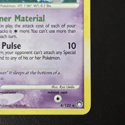 Azelf 4/123 Holo SWIRL - Mysterious Treasures Pokemon Card - LP - Image 5