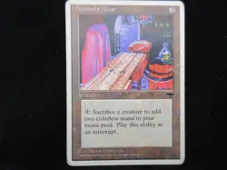 Magic the Gathering Chronicles Ashnod's Altar HEAVILY PLAYED - Image 1