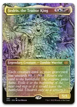 Sedris, the Traitor King (Borderless) #387 (Foil) NM Double Masters 2022 - Image 1