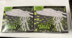 x2 Pokemon Perfect Order Elite Trainer Box ETB New & Sealed x2 - Image 1