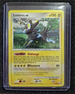 Pokemon Luxtra LV.48 HOLO - 7/130 - Diamant & Perl Base Set - Deutsch - NM - Image 1