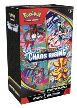 Pokemon TCG: Mega Evolution Chaos Rising Booster Bundle Box Presale Release 5/22 - Image 1