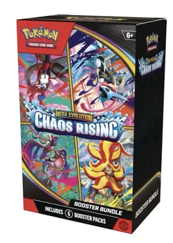 Pokemon TCG: Mega Evolution Chaos Rising Booster Bundle Box Presale Release 5/22 - Image 3