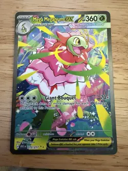 Pokemon Mega Meganium EX SIR 272/217 Ascended Heroes English Mint Condition TCG - Image 1
