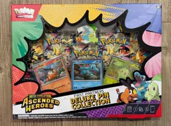 Pokemon TCG, Mega Evolution,Ascended Heroes First Partners Deluxe Pin Collection - Image 1