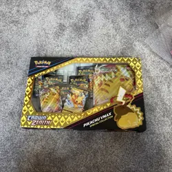 Pokemon TCG Crown Zenith Pikachu VMAX Special Collection Box New & Sealed! 820650851889 - Image 1
