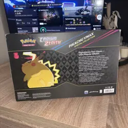 Pokemon TCG | Crown Zenith Pikachu VMAX Special Collection Box | New & Sealed - Image 3