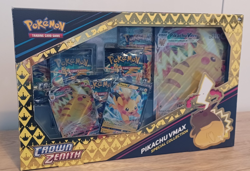 Pokemon TCG | Crown Zenith Pikachu VMAX Special Collection Box | New & Sealed - Image 1