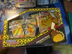 Pokemon TCG Crown Zenith Pikachu VMAX Special Collection Box New & Sealed! 820650851889 - Image 2