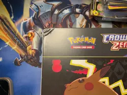 Pokemon TCG Crown Zenith Pikachu VMAX Special Collection Box New & Sealed! 820650851889 - Image 3