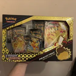 Crown Zenith Pikachu VMAX Special Collection Box - New & Sealed - Pokemon TCG 820650851889 - Image 1