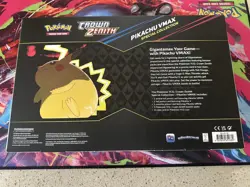 Pokemon TCG: Crown Zenith Pikachu VMAX Special Collection Box!! Brand New Sealed - Image 3