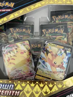 Pokemon TCG: Crown Zenith Pikachu VMAX Special Collection Box!! Brand New Sealed - Image 2