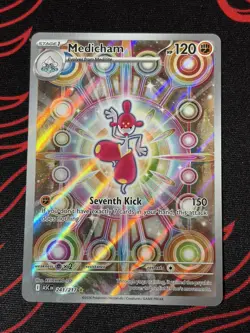 Pokemon Tcg - Medicham Full art rare Ascended heroes English 241/217 Near mint - Image 1