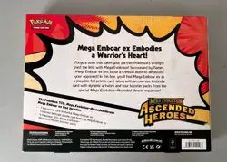 Pokemon TCG Mega Evolution Ascended Heroes Mega Emboar ex Box (New&sealed✅) - Image 2