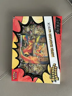 Pokemon TCG: Mega Evolution Ascended Heroes - Mega Emboar ex Box NEW - Image 2