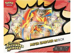 Pokemon TCG: Mega Evolution Ascended Heroes - Mega Emboar ex Box - Image 1
