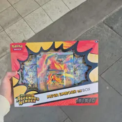 Pokemon TCG: Mega Evolution Ascended Heroes - Mega Emboar ex Box - Image 1