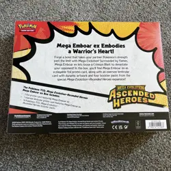 Pokemon TCG: Mega Evolution Ascended Heroes - Mega Emboar ex Box - Image 2