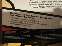 Pokemon TCG: Mega Evolution Ascended Heroes - Mega Emboar ex Box ⭐🔥 - Image 3