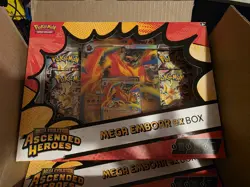 Pokemon TCG: Mega Evolution Ascended Heroes - Mega Emboar ex Box ⭐🔥 - Image 1