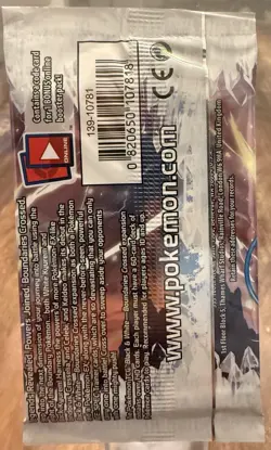 Sealed Pokemon Black & White Boundaries Crossed Booster Pack - 10 Cards Kyurem - Image 2