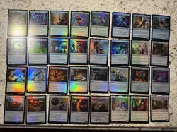 MTG Spider-Man 2025 COMPLETE FOIL COMMON UNCOMMON set & Lands - Image 2