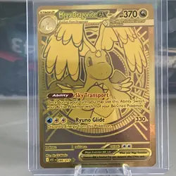 Mega Dragonite ex 295/217 Gold Hyper Rare Pokemon Ascended Heroes - Image 1