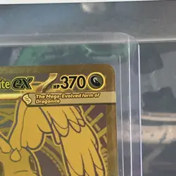 Mega Dragonite ex 295/217 Gold Hyper Rare Pokemon Ascended Heroes - Image 3