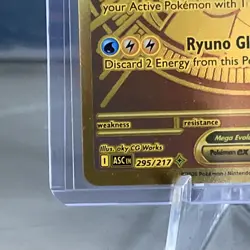 Mega Dragonite ex 295/217 Gold Hyper Rare Pokemon Ascended Heroes - Image 4