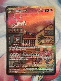 Mew ex 053 Promo 2023 Scarlet & Violet 151 Special Illustration Rare Pokemon NM - Image 1
