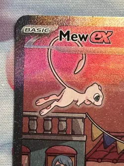Mew ex 053 Promo 2023 Scarlet & Violet 151 Special Illustration Rare Pokemon NM - Image 3
