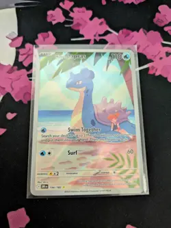 Misty's Lapras 194/182 - Destined Rivals -Illustration Rare-Mint Raw-Pokemon TCG - Image 1