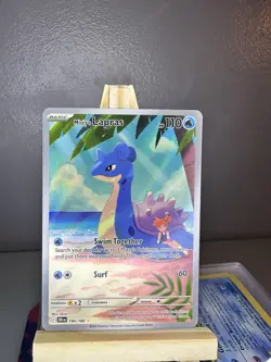Misty's Lapras 194/182 - Destined Rivals -Illustration Rare-Mint Raw-Pokemon TCG - Image 1