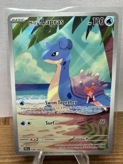 Pokemon TCG Misty's Lapras Destined Rivals 194/182 - Image 1