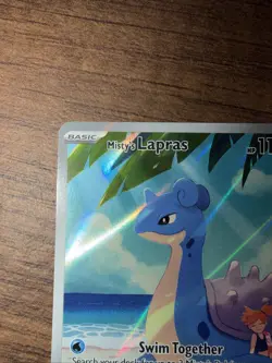 Pokemon TCG Destined Rivals Misty's Lapras Card 194/182 Full Art Near Mint - Image 2