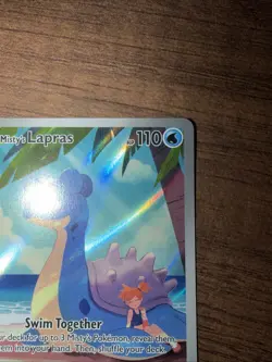 Pokemon TCG Destined Rivals Misty's Lapras Card 194/182 Full Art Near Mint - Image 3