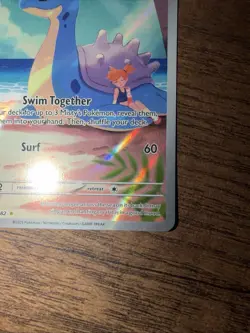 Pokemon TCG Destined Rivals Misty's Lapras Card 194/182 Full Art Near Mint - Image 4