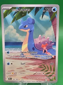 Pokemon TCG Misty's Lapras Destined Rivals 194/182 - Image 1