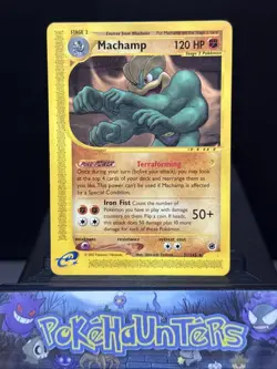 Pokemon Card Machamp 51/165 Non Holo Expedition Base Set Light Play - Image 1