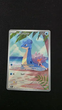 Pokemon TCG Destined Rivals Misty's Lapras Card 194/182 - Image 1