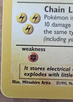 Vintage Pokemon TCG Jungle WoTC Electrode LP Rare Card #18/64 LP Excellent - Image 5