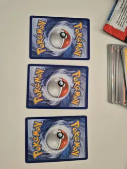 First Partner Illustration Card Set Rowlet Litten and Popplio Pokemon Cards Nm - Image 2